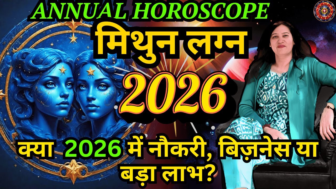 GEMINI/MITHUN LAGNA Yearly 2026 ll सोच से ज़्यादा मिलेगा? #astrology