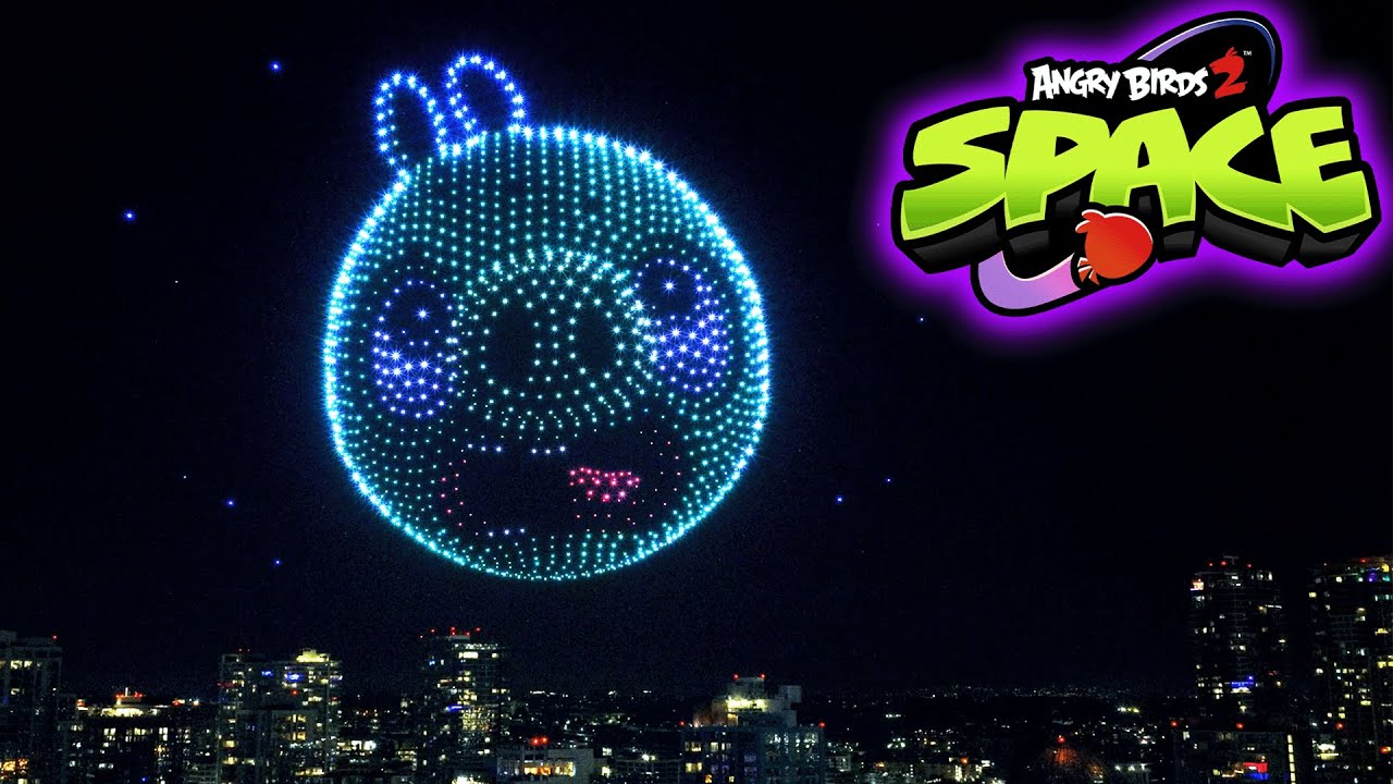 Angry Birds 2 Drone Show | Slingshotting into Space with Angry Birds 2 | Live from San Diego 🚀