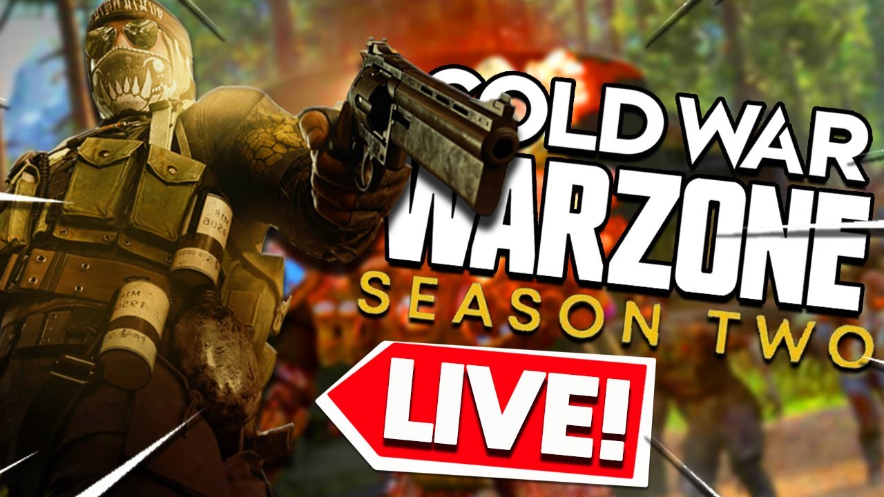 NEW WARZONE SEASON 2 UPDATE LIVE STREAM! New Map Changes, New Guns, Battle Pass! (Cold War Warzone)