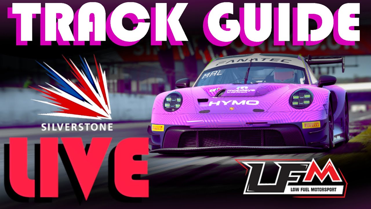 HOW TO BE FAST AT SIVERSTONE | TRACK GUIDE/TOUR LIVE | HYMO SETUPS