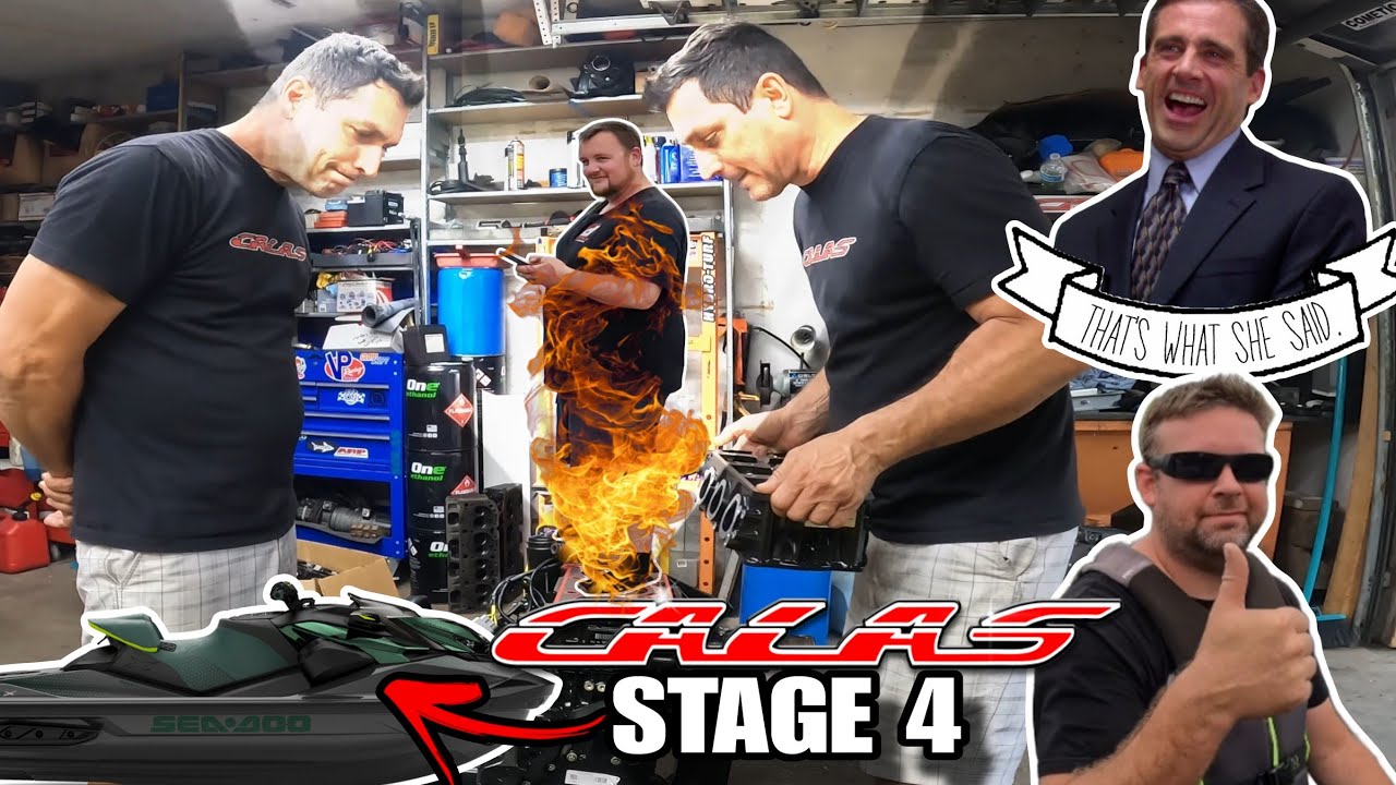 Sea-Doo RXP-X RS Apex 300 with a Calas Performance Stage 4 | Rotax engine Tech Tips