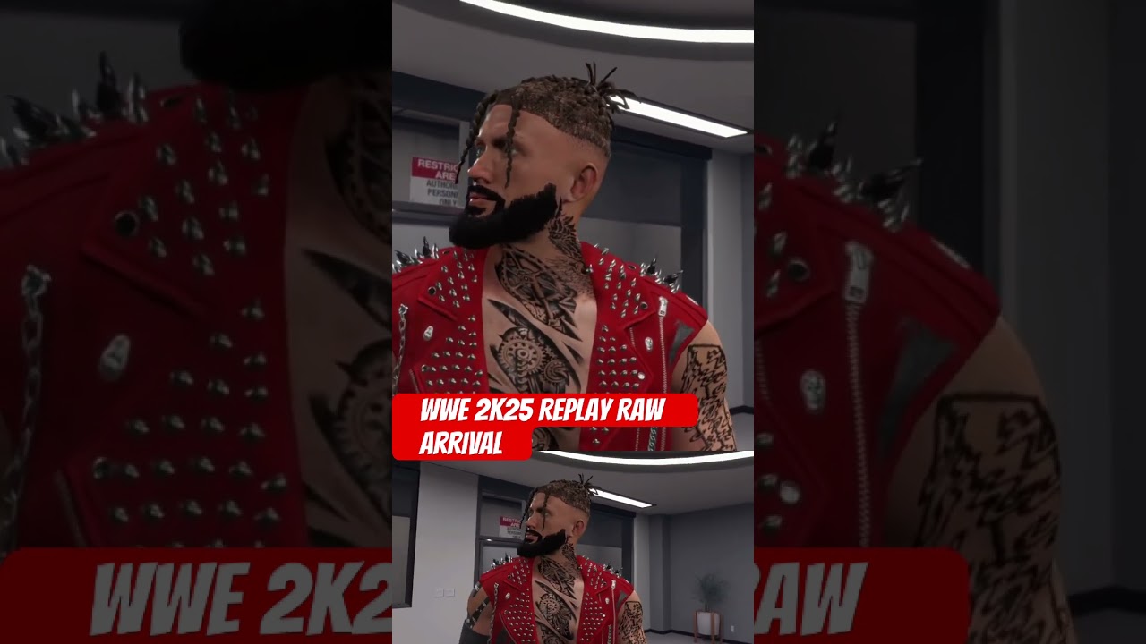 WWE 2K25 Myrise Replay Raw Arrival