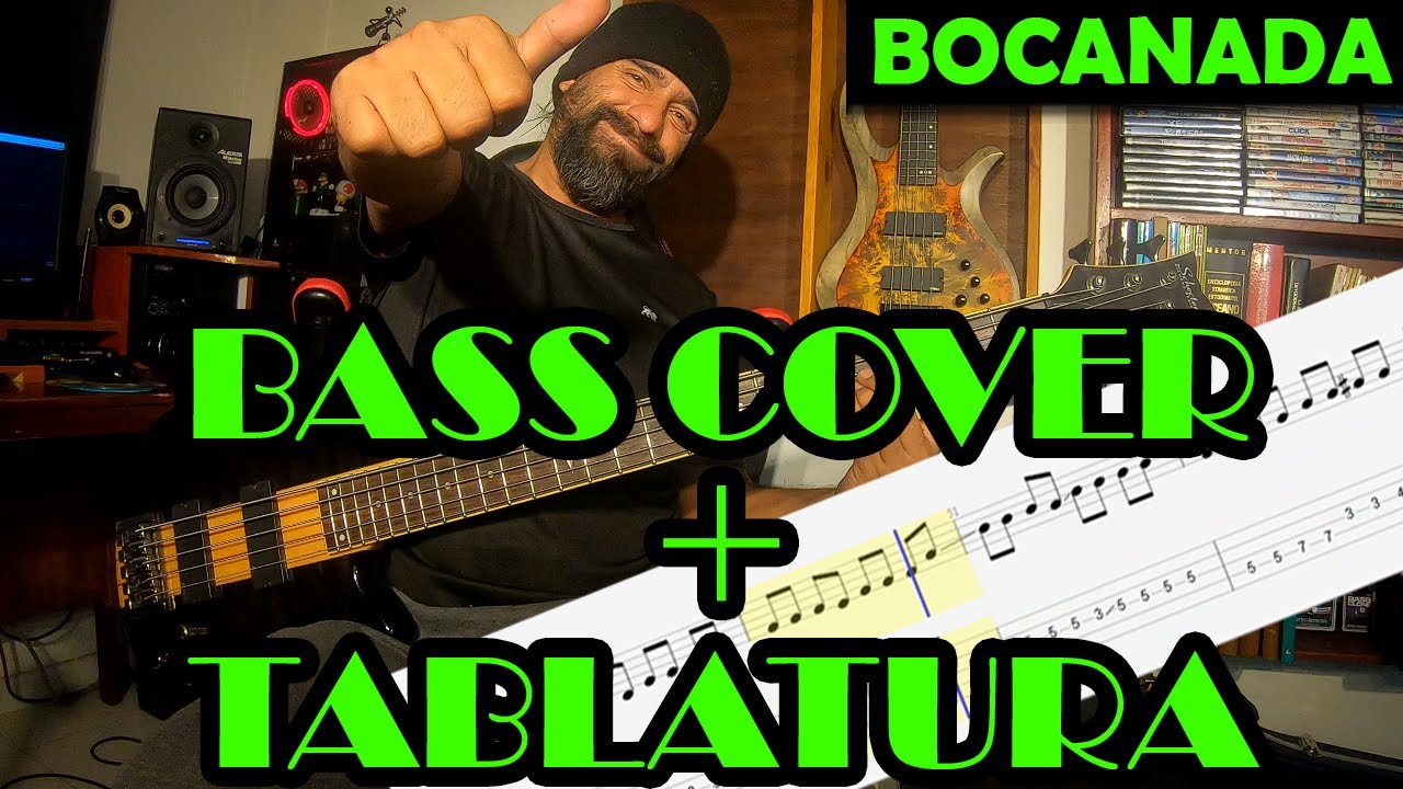 Bocanada – Gustavo Cerati – Cover en Bajo – Bass Cover + Tablatura