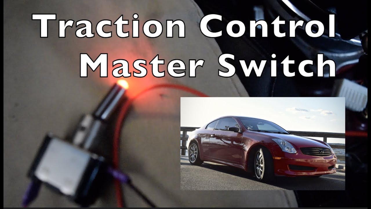 DIY: Infiniti G35 Master Traction Control Switch!