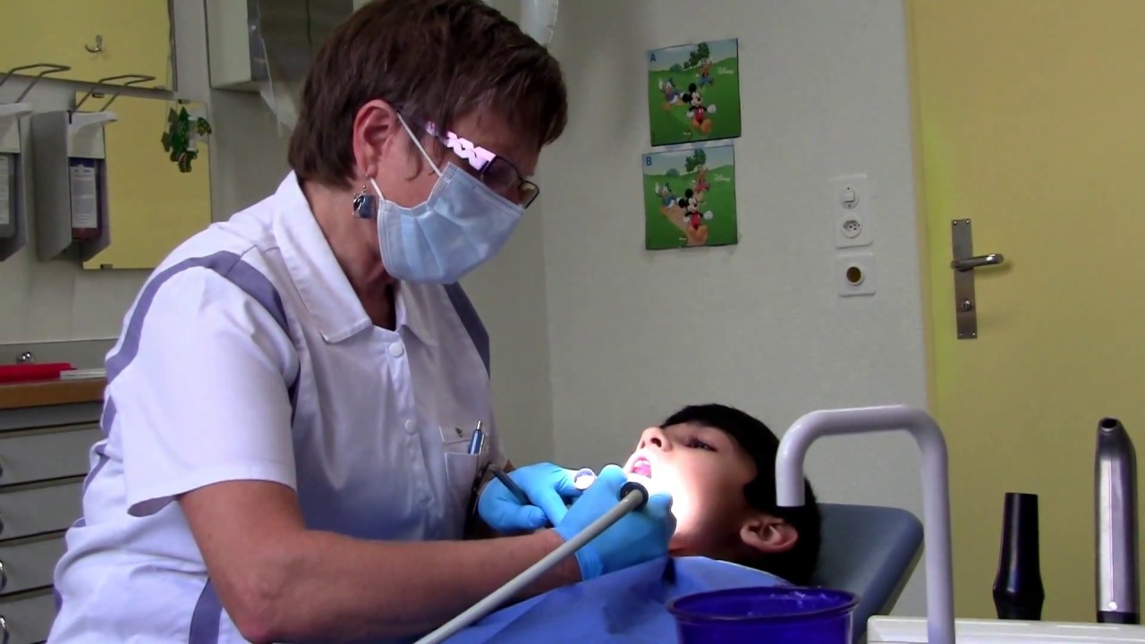Dental visit, Teeth cleaning in School Dental Clinic Part 3  [Teeth cleaning]