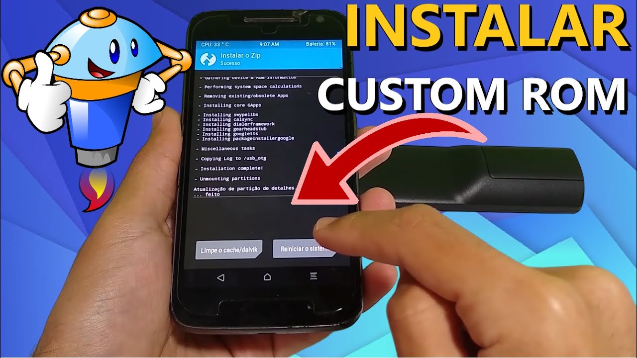 INSTALAR CUSTOM ROM GERAL -EXEMPLO MOTOG- O que fazer se der erro, qual programa recupera ROM STOCK?