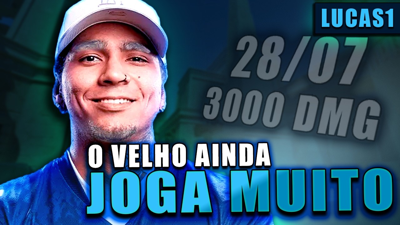 CARAMBA ESSE VELHO AINDA JOGA? LUCAS1 MOSTRANDO TODA A XP E GANHANDO SOZINHO!!