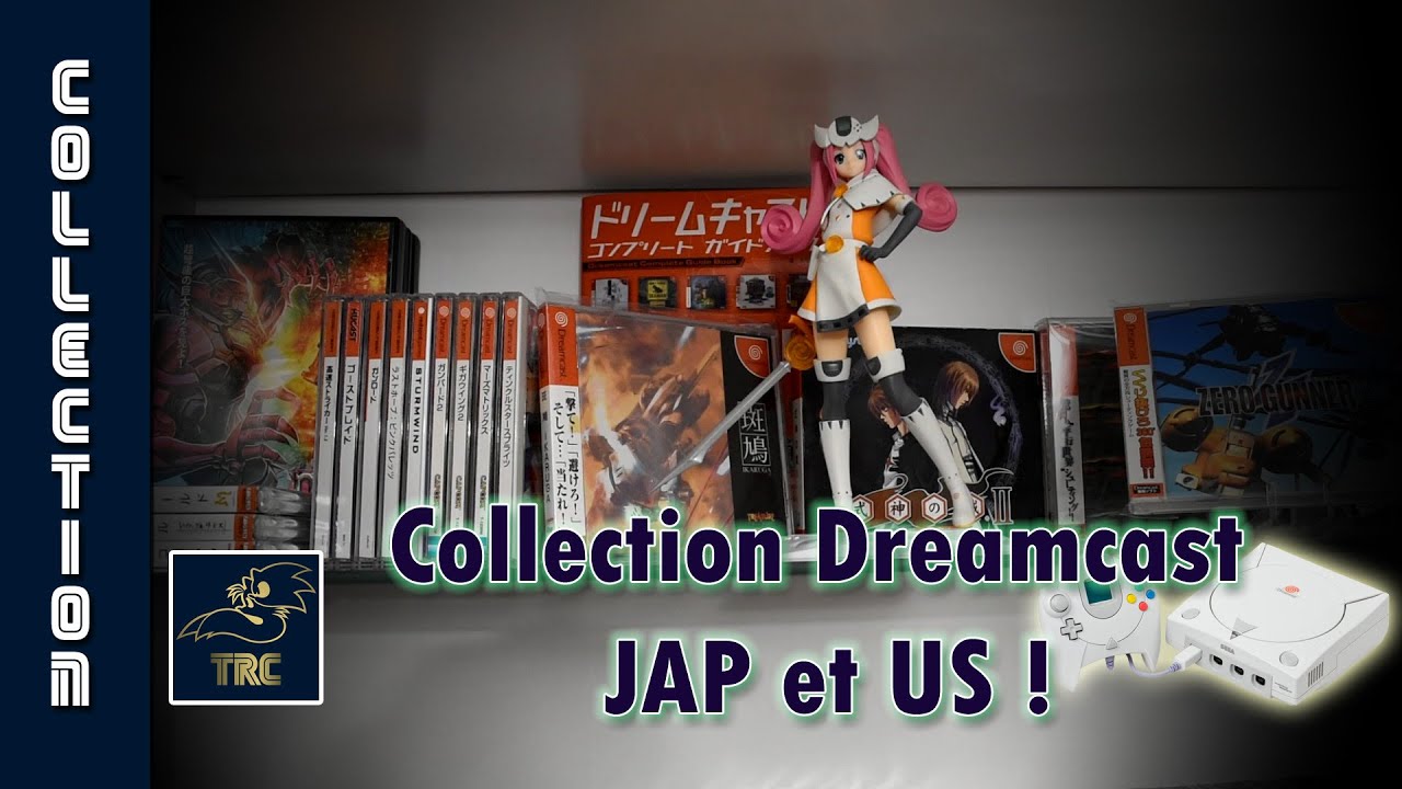 Ma collection de jeux retro sur Dreamcast JAP et US
