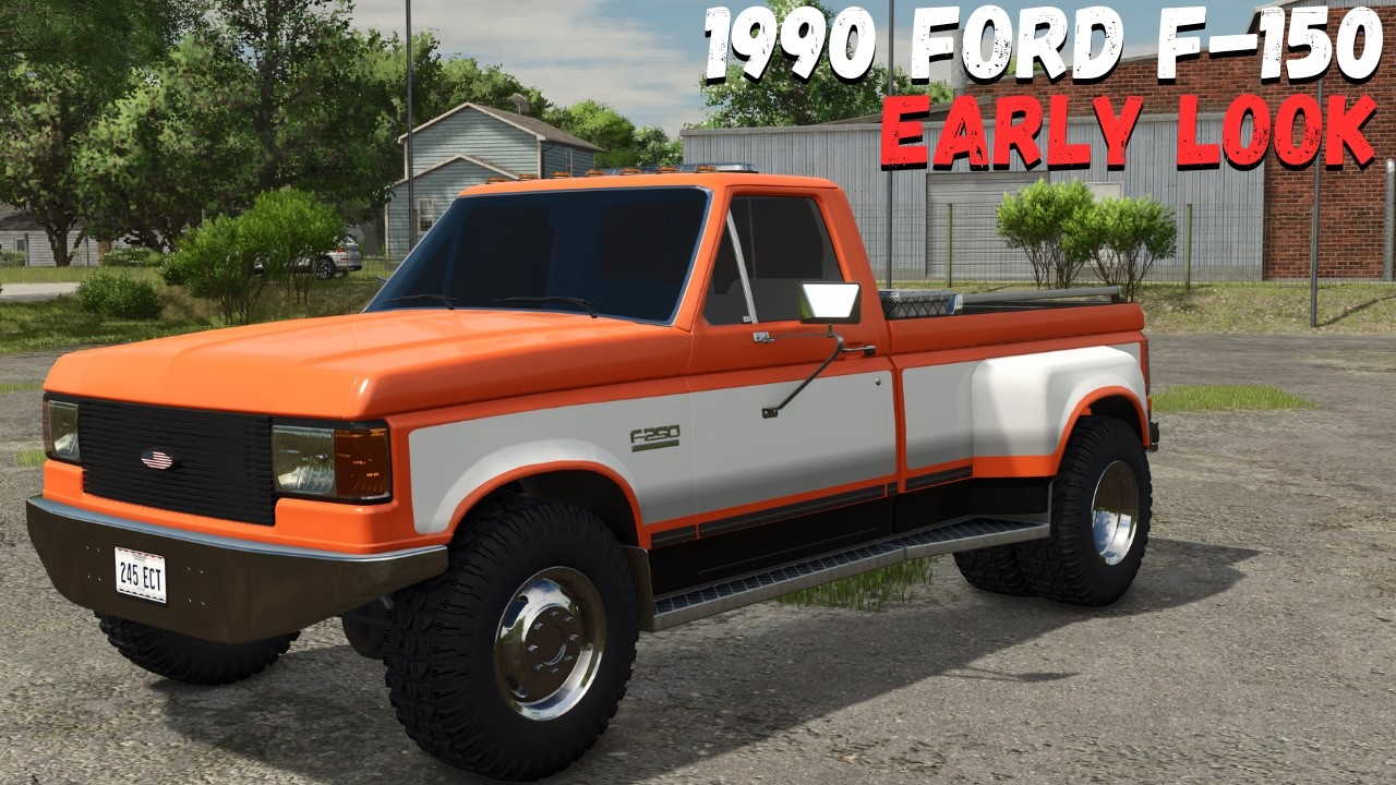 Предварительный обзор Ford F-150 от Sleutjes Modding | Farming Simulator 25