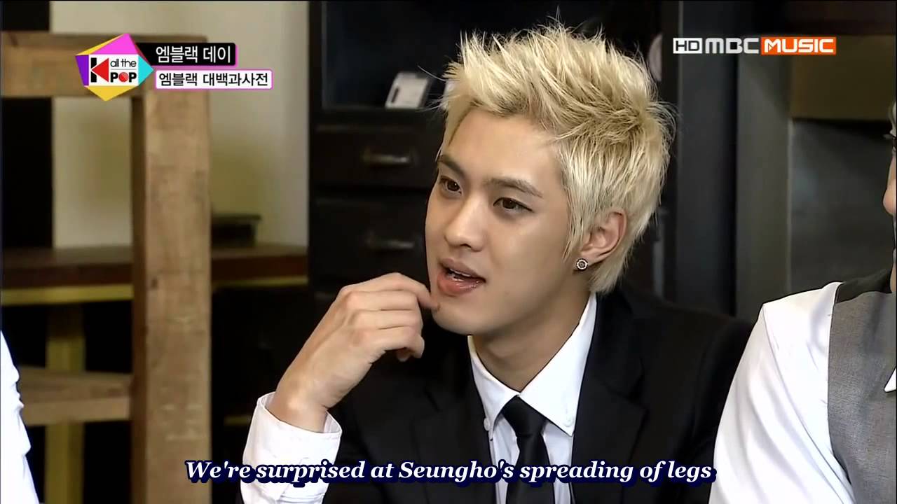 [ENG SUB] MBLAQ Seungho - Habits @ All The K-Pop