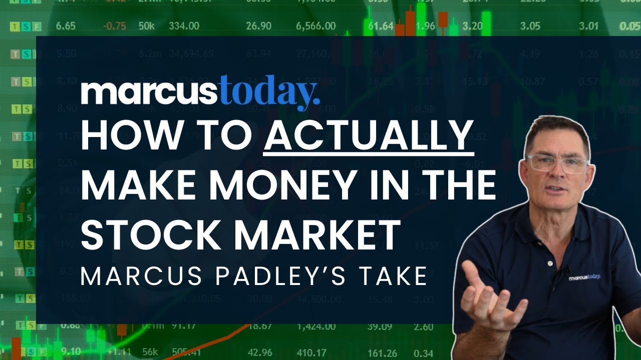 How to ACTUALLY Make Money in the Stock Market