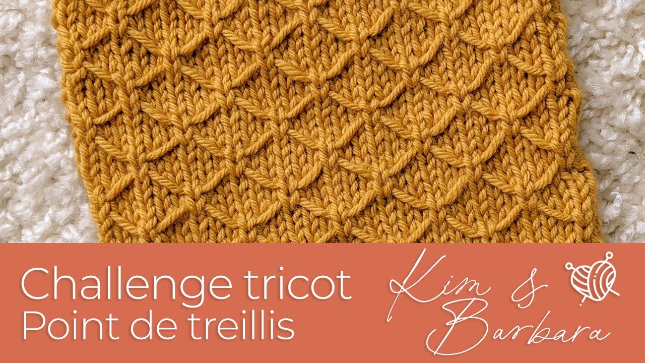 Challenge Tricot #4 : Le point de treillis