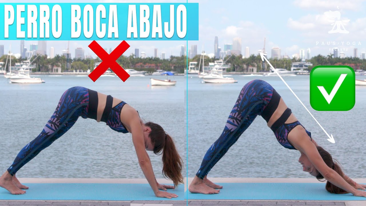 Errores Haciendo PERRO BOCA ABAJO / Adho Mukha Svanasana