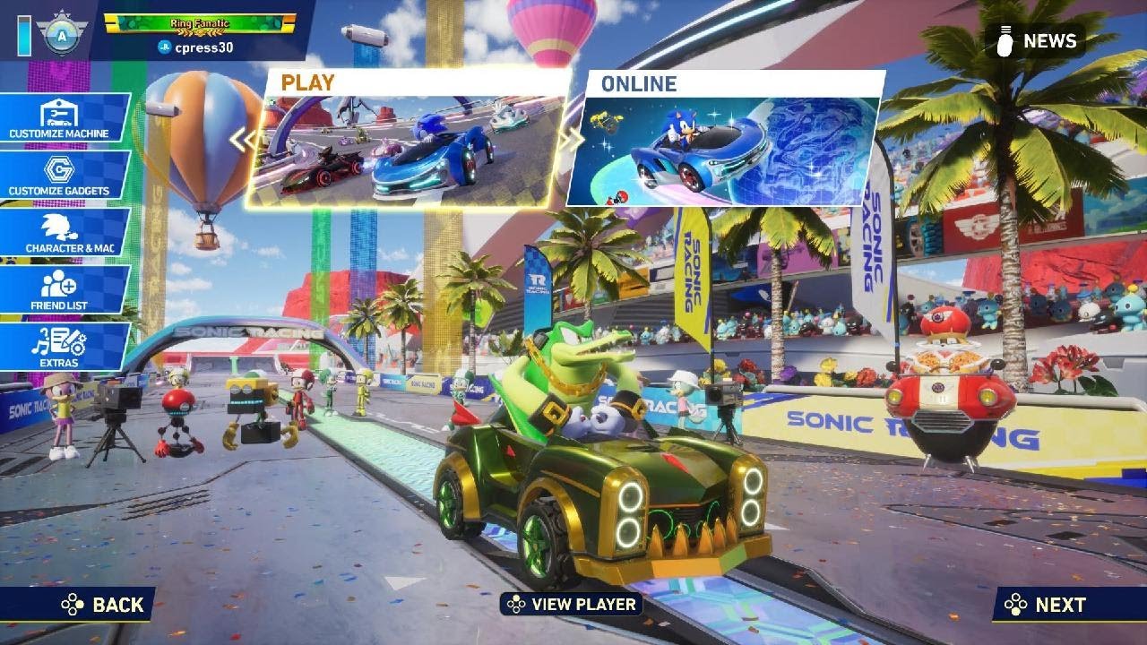Team Chaotix Racing|Sonic Racing: CrossWorlds