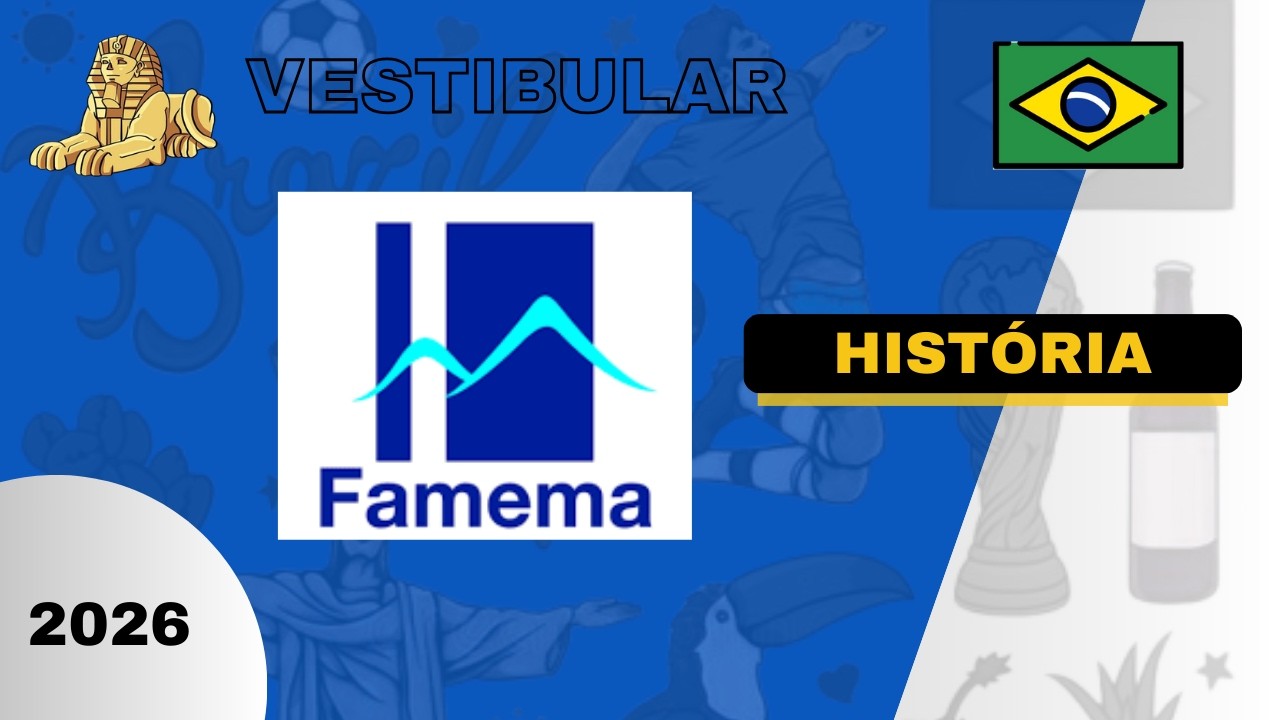 Vestibular 2026 | Famema - História completo