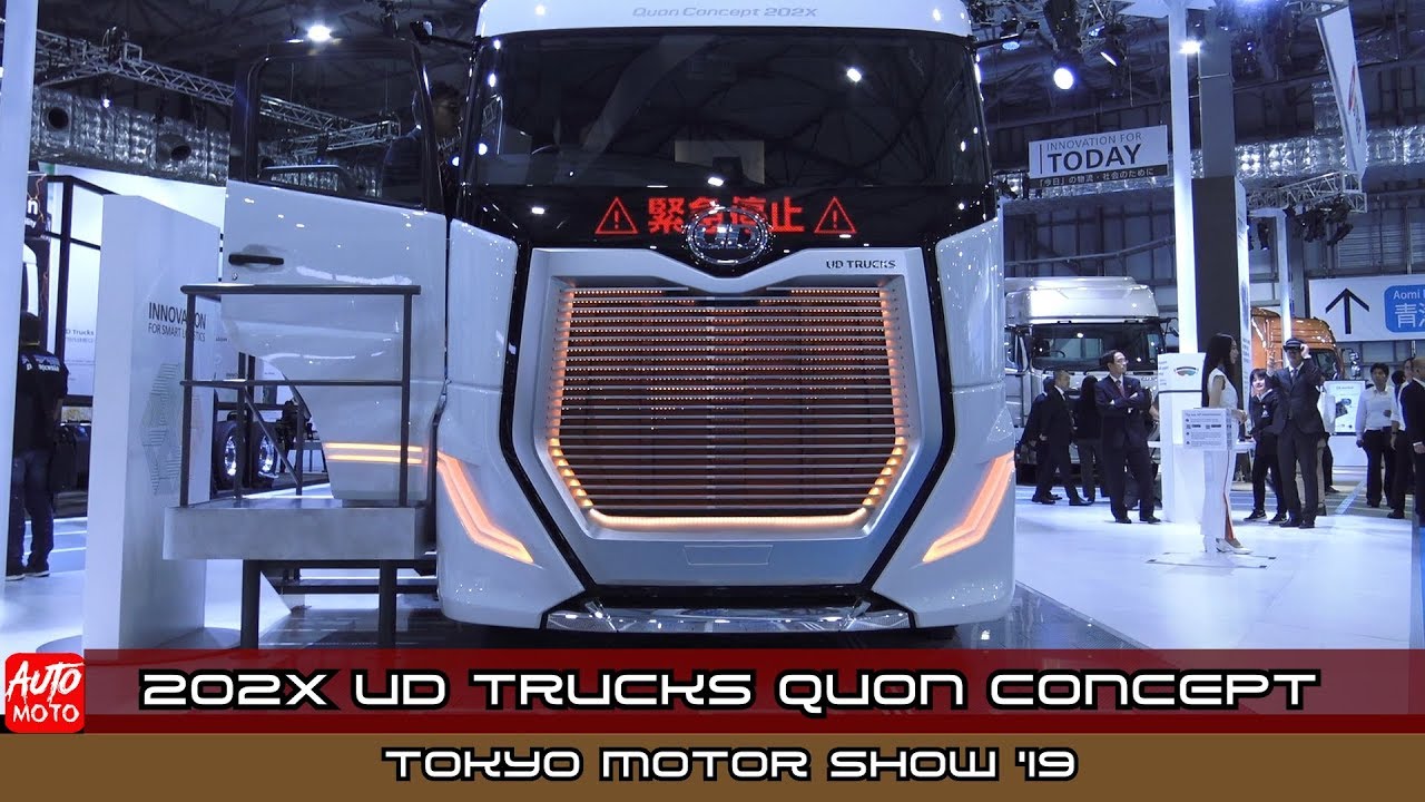 202x UD Trucks Quon Concept - Exterior And Interior - Tokyo Motor Show 2019