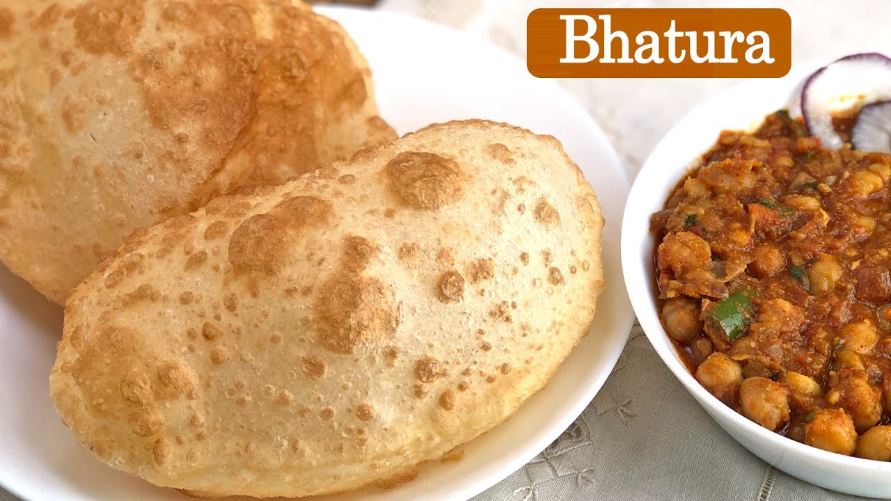Bhatura Recipe - Soft and Fluffy Bhaturas - Make Bhature without Yeast