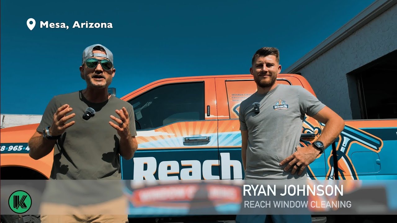 $1,600,000 Window Cleaning Business - Shop Tour with Ryan Johnson