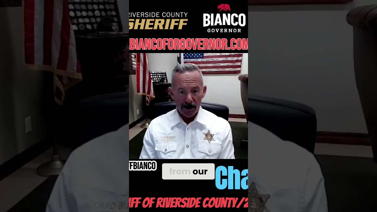 California Needs Change - Chad Bianco For Governor