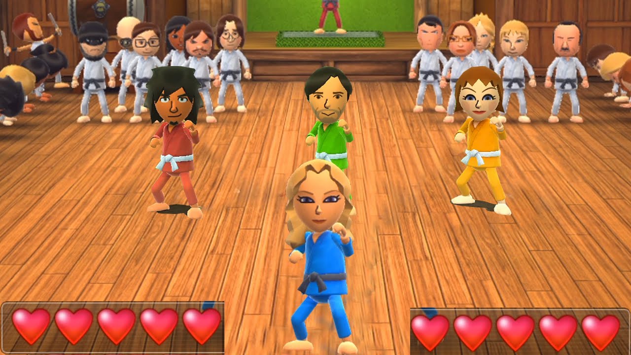 Wii Party U - Dojo Domination Standard Play as Taylor Swift