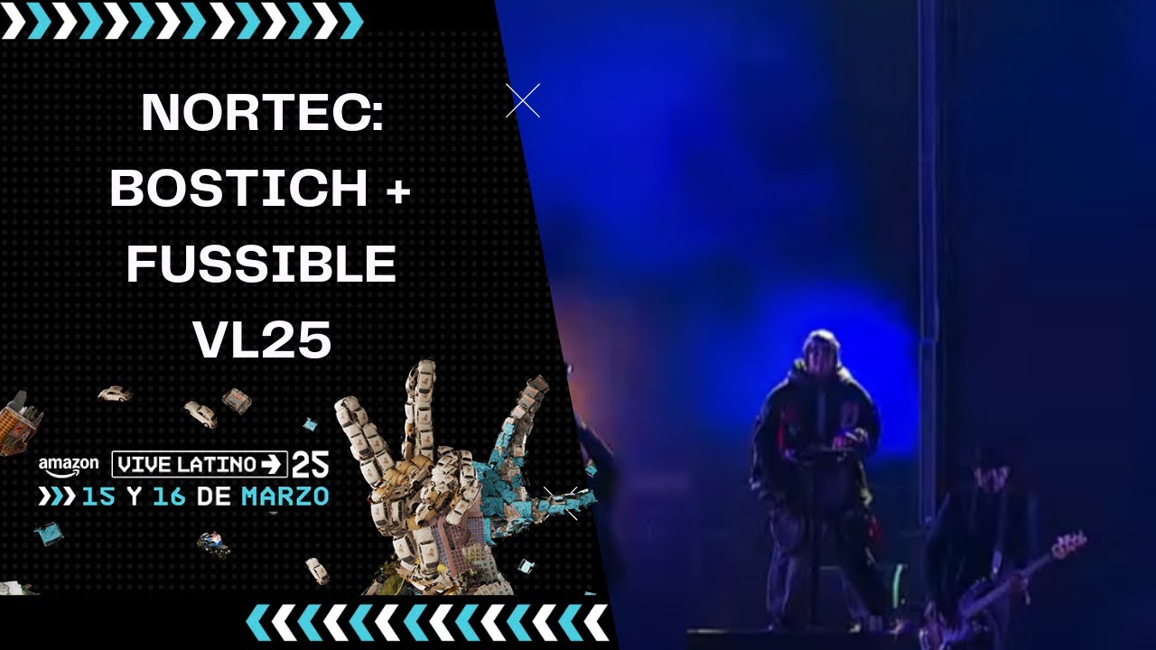 Nortec: Bostich + Fussible | Vive Latino 2025 | Completo