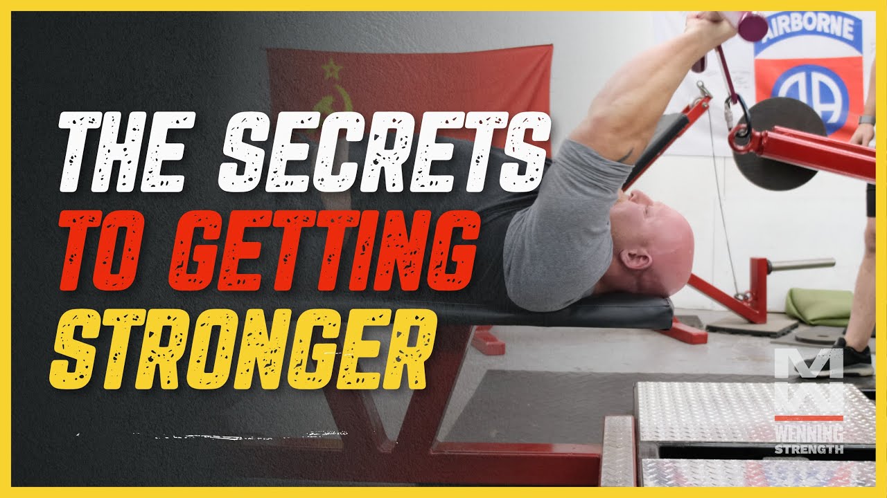 The Top 3 Ways To Get STRONGER In The Gym