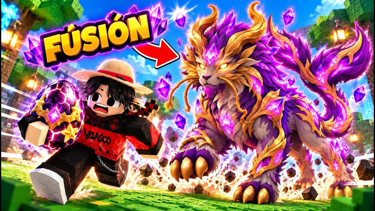 HICE LA NUEVA FUSION DIVINA OP DE ROBA UN HUEVO (Roblox)