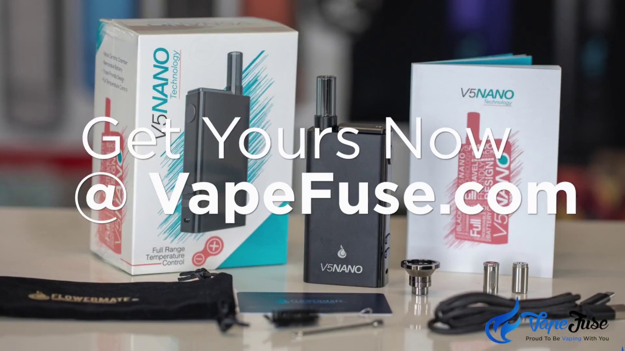 Flowermate V5 NANO Portable Vaporizer Unboxing