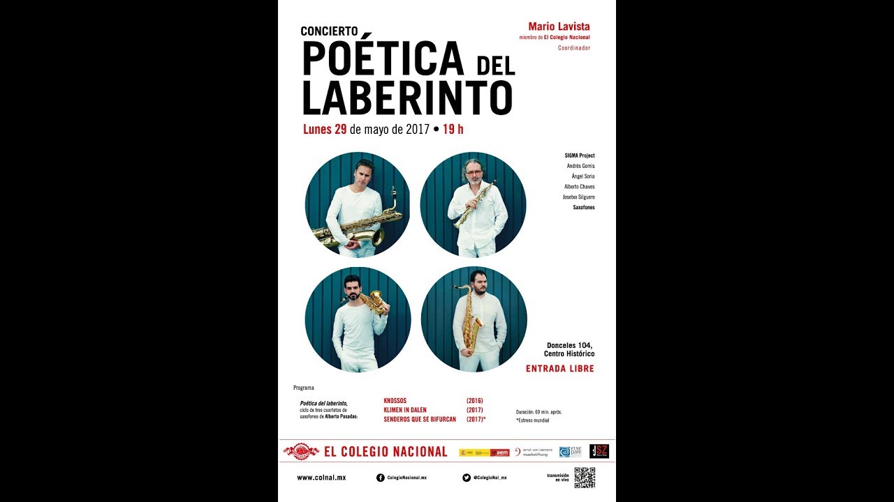 POÉTICA DEL LABERINTO by Alberto Posadas / SIGMA Project live in México