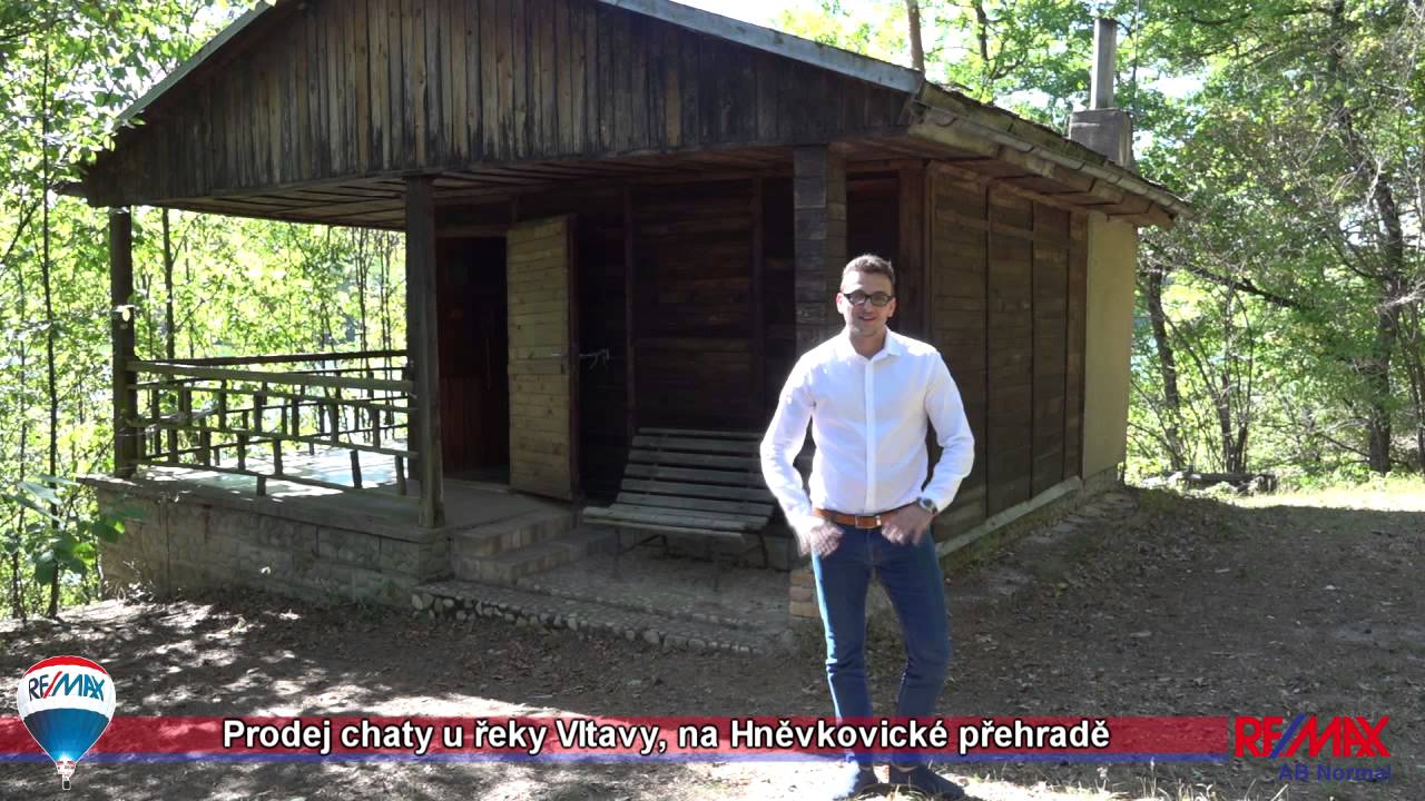 Rybářská chata u Hněvkovické přehrady, Jižní Čechy
