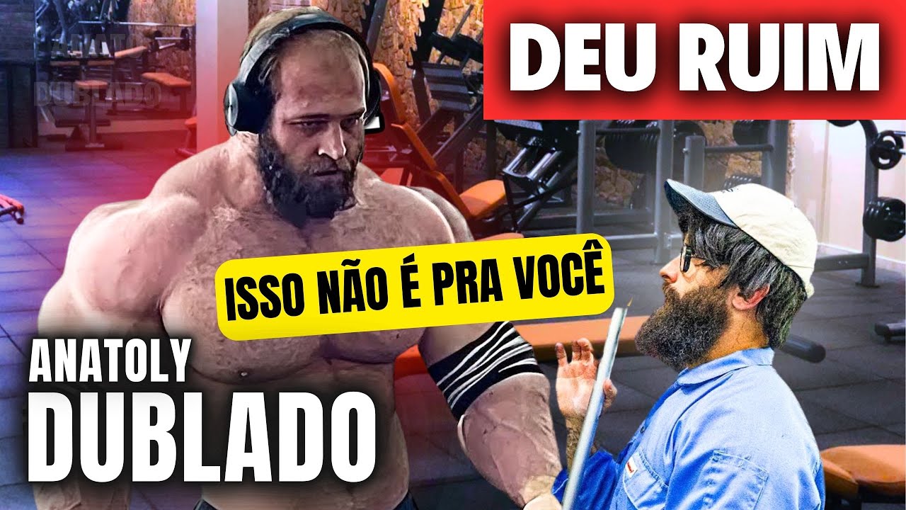DEBOCHOU com os Amigos e QU3BROU a cara | anatoly dublado português