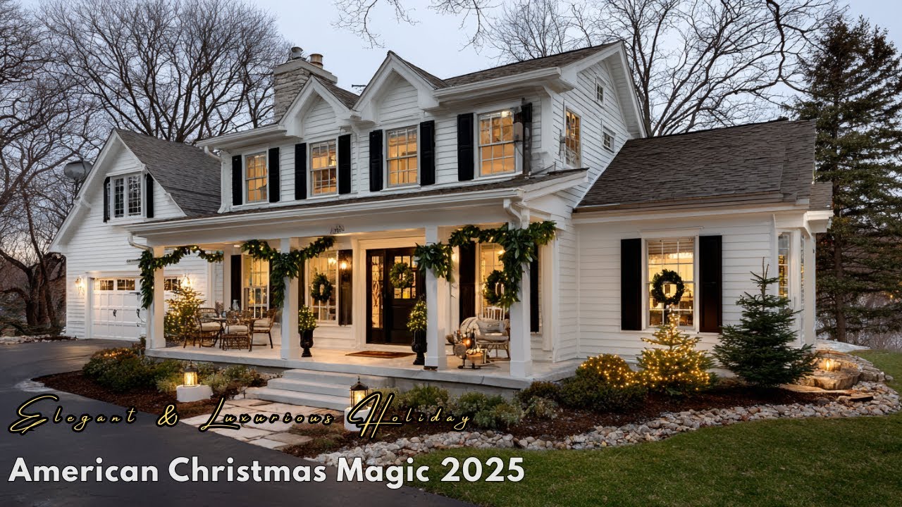 American Christmas Magic 2025  Elegant & Luxurious Holiday Decor Ideas You&rsquo;ll Adore!