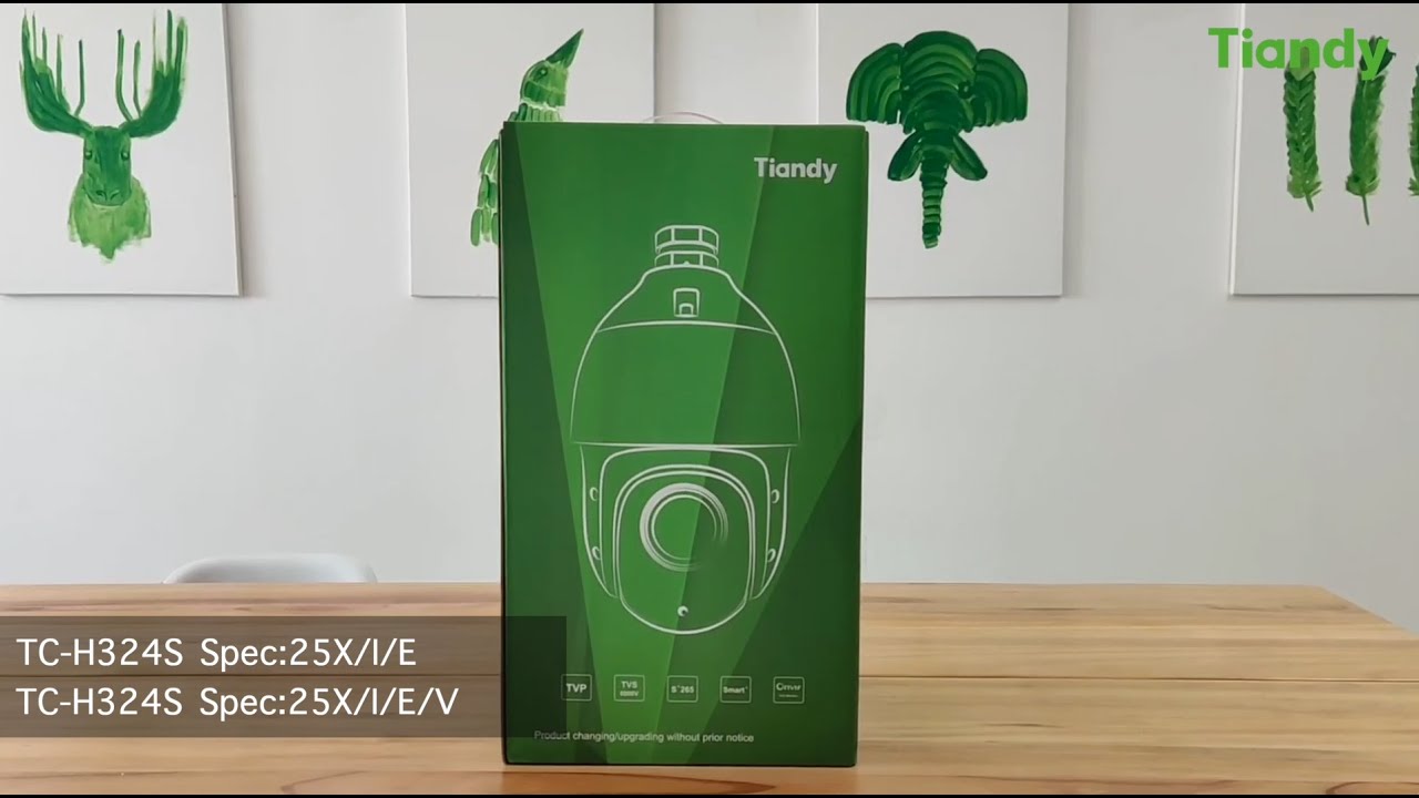 Tiandy 4''25x PTZ UNboxing