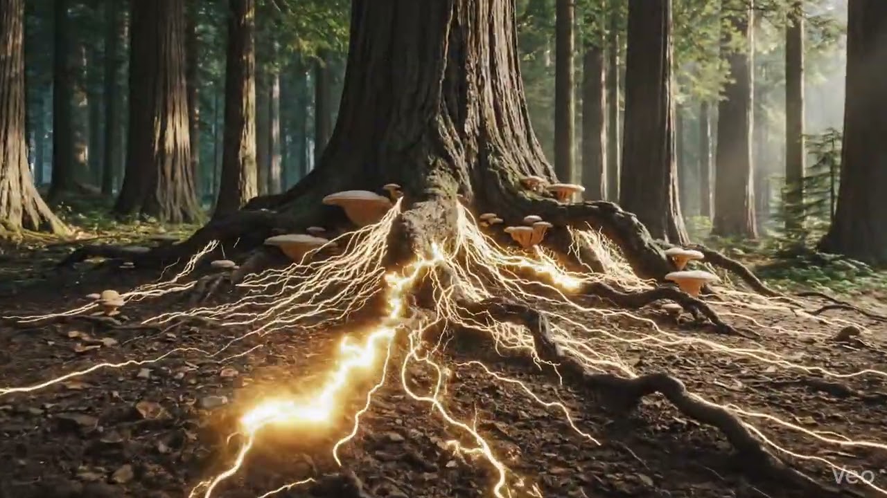 Plants Send Signals Through Fungal Networks