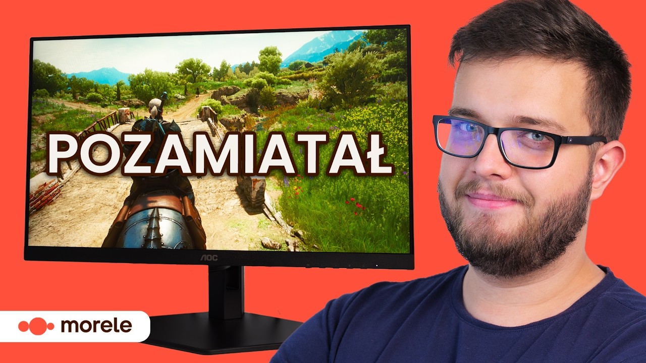TANIEJ I LEPIEJ! 180HZ IPS ZA 639 PLN | Recenzja AOC 24G4X