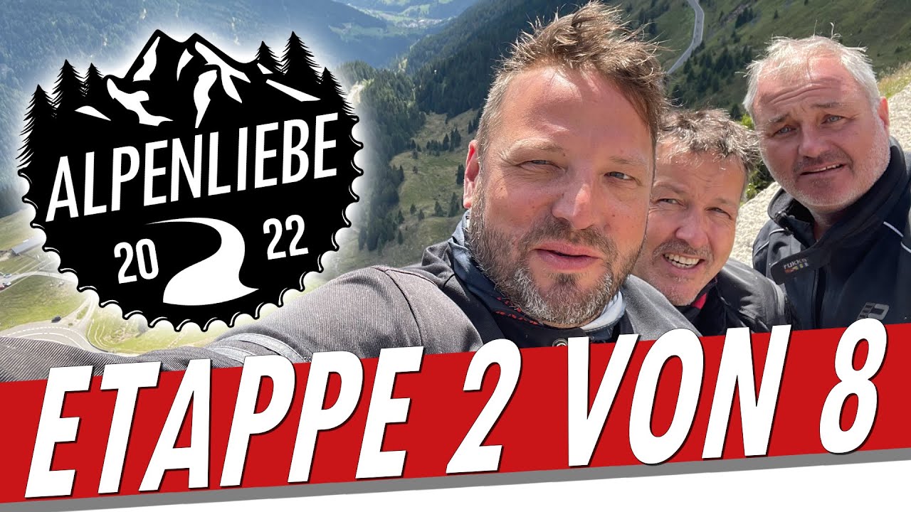 Meine Welt sind die Berge 🎶 | ALPENLIEBE 2022 | Motorradtour Etappe 2 von 8 🏇