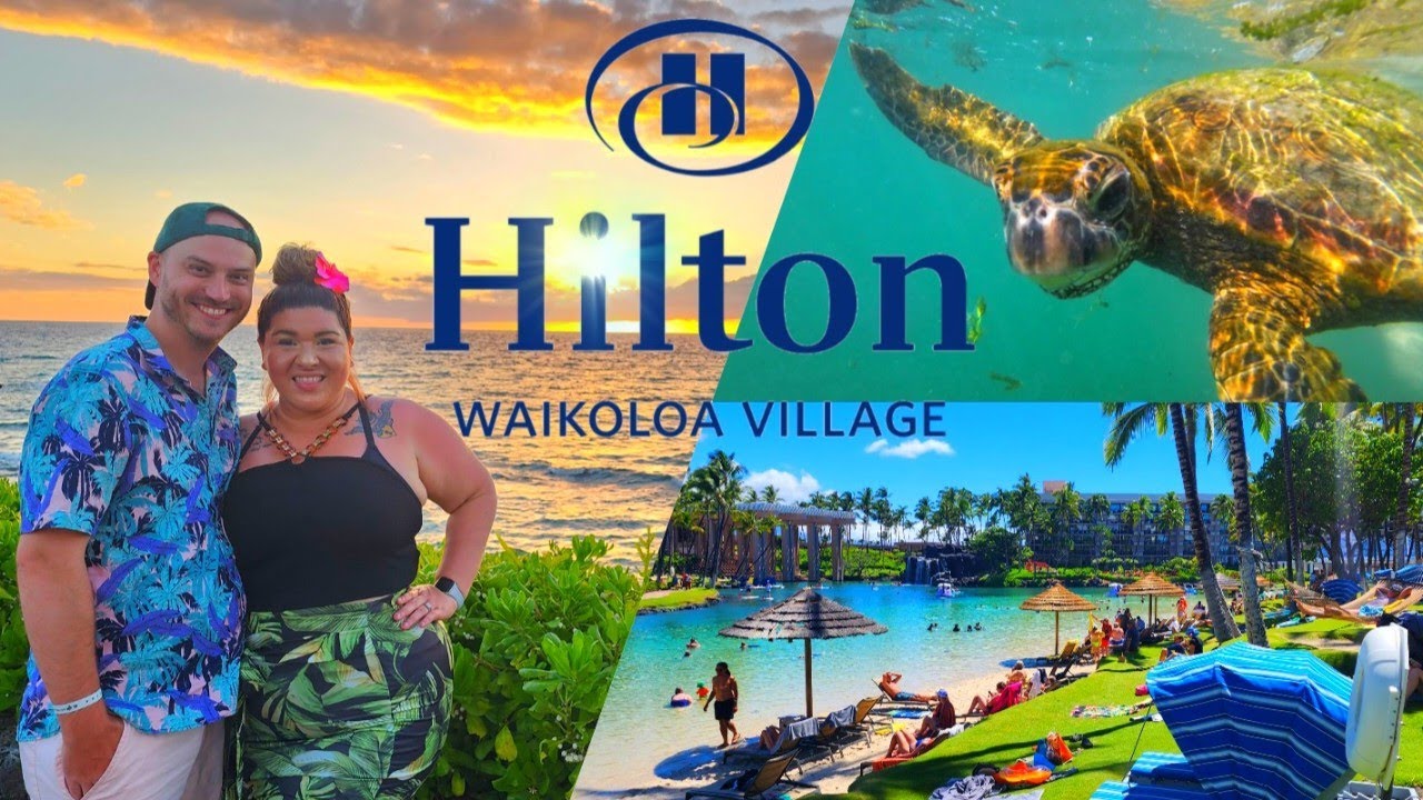 Hilton Waikoloa Village | Big Island Vacation Vlog 2023 Day 6 | Lagoon snorkeling & dinner at KPC