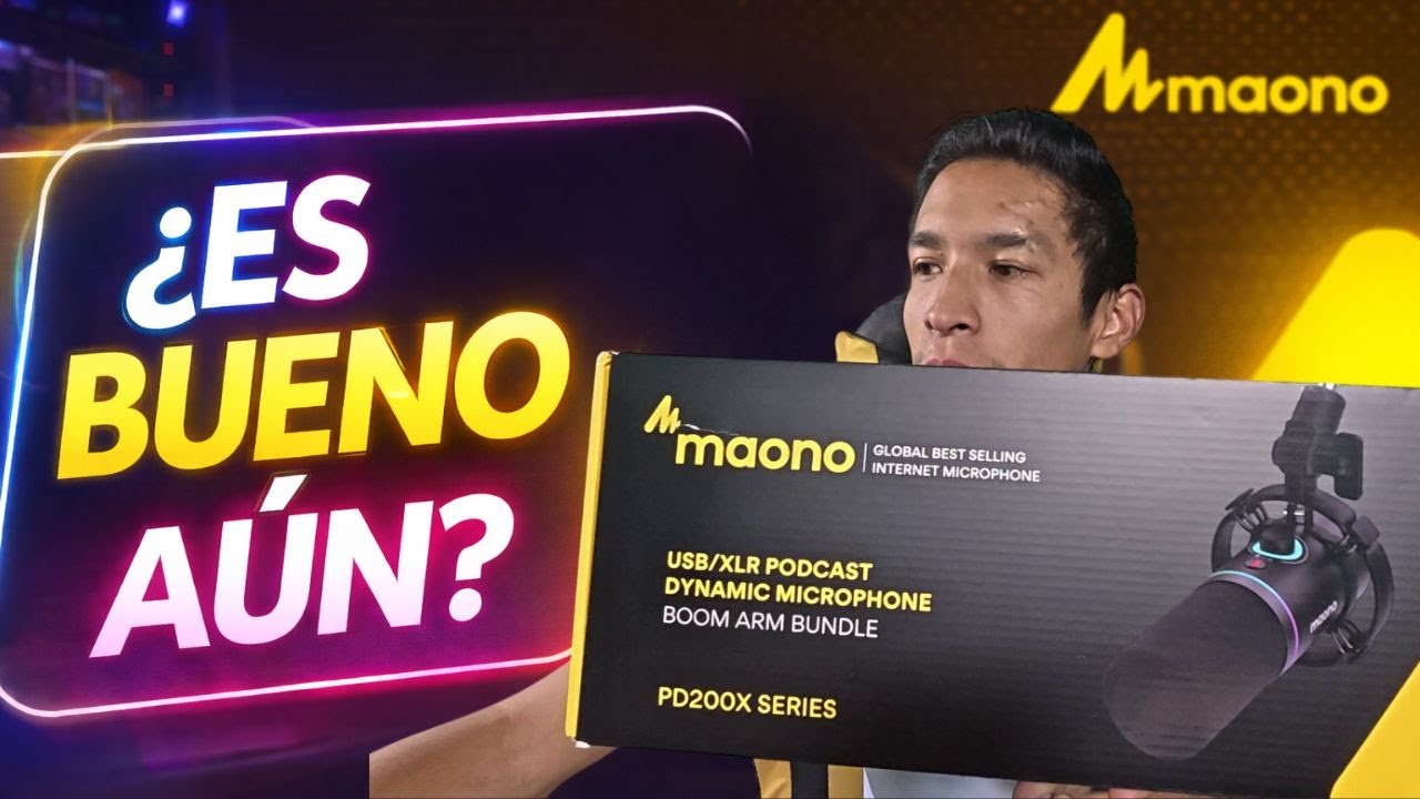 ¿El MEJOR micrófono calidad-precio? Para Iniciar En Los Streams - Unboxing Maono PD200XS 🎤