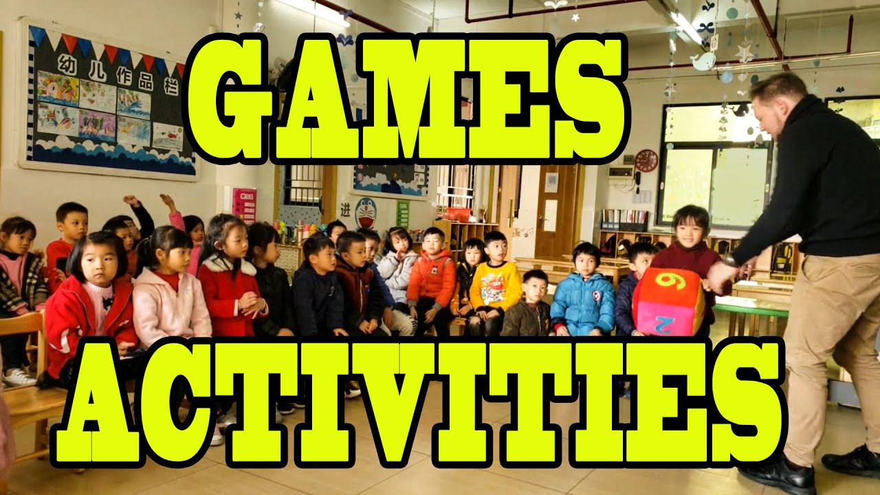 Fun ESL Games & Activities for Kindergarten Students [Preschool]