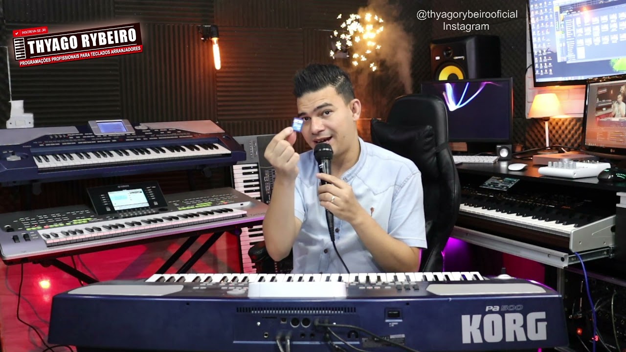 SET KORG PA500 55 RITMOS  By Thyago Rybeiro