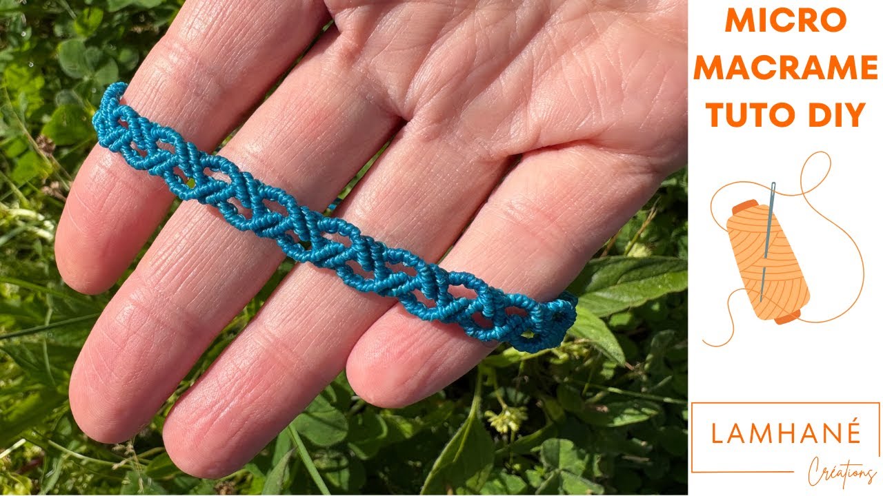 Tutoriel Bracelet micro macramé 