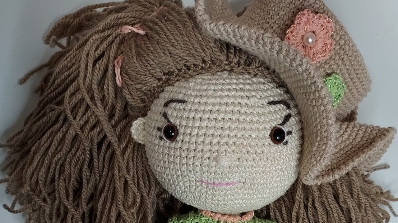Muñeca amigurumi Martha 2ª parte. PATRÓN EN LA DESCRIPCIÓN.