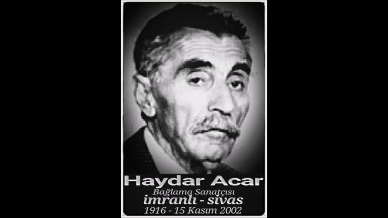 İMRANLI  AŞIK HAYDAR  ACAR   / KERBELA AĞIDI