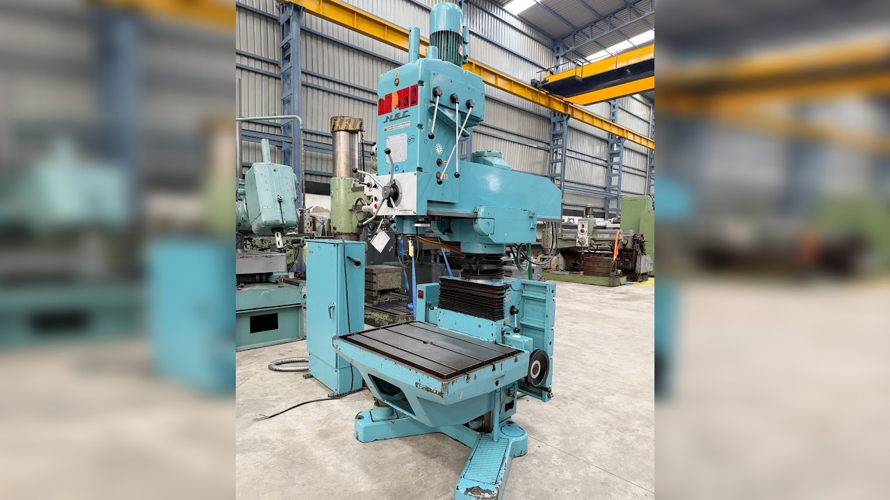 Schlumberger (France) RF-6 Radial Drilling & Tapping Machine - Capacity 50 mm