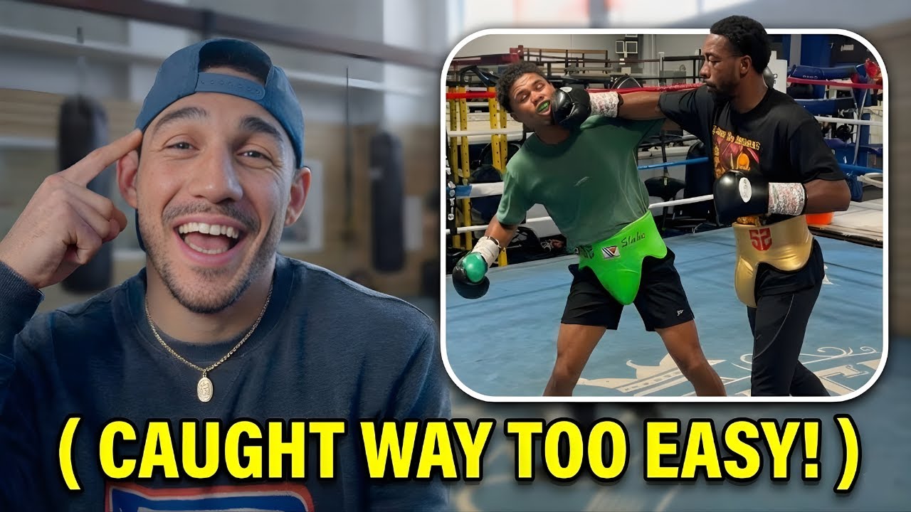 Teofimo Lopez RIDICULES Shakur After EASY Knockdown in Sparring LEAK