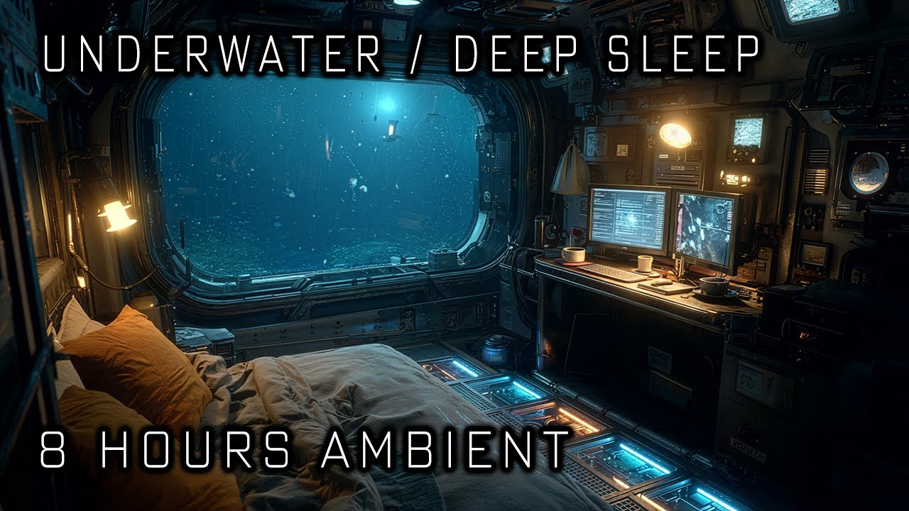 Deep Sea Habitat: 8 Hours Underwater Ambient for Sleep & Focus
