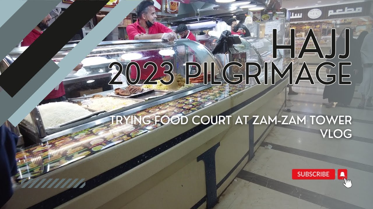 (ASMR) trying food court at zam-zam tower - many choices reasonable price or a little bit pricey