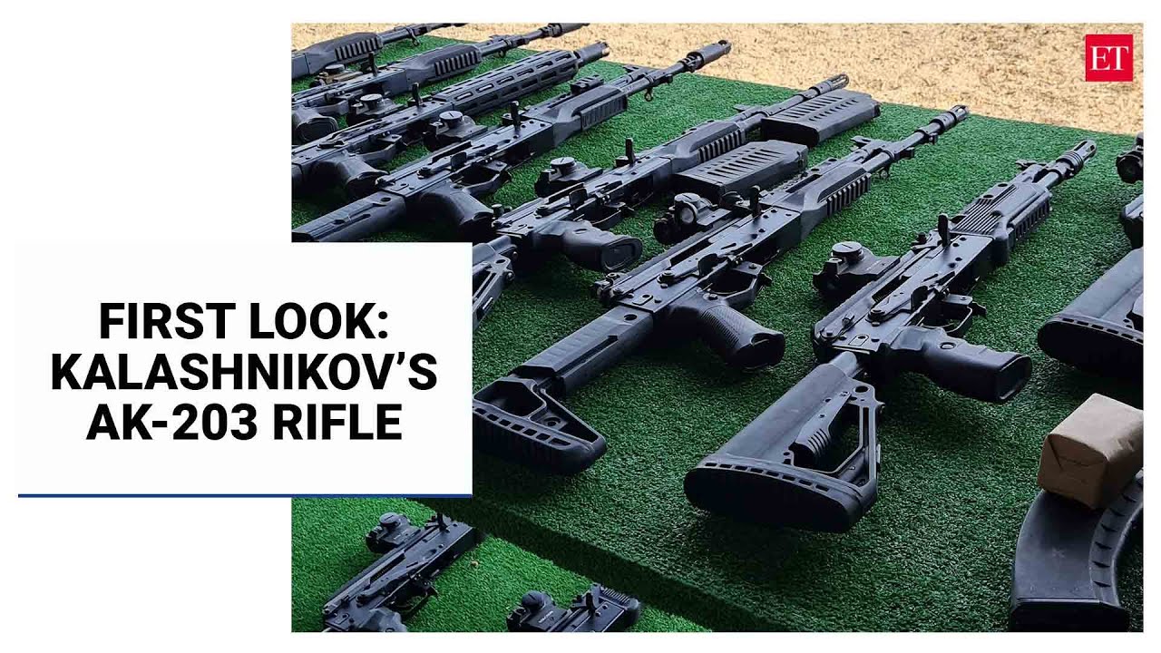 Watch: First look at Kalashnikov’s AK-203 rifles in Russia, to be manufactured in Amethi soon