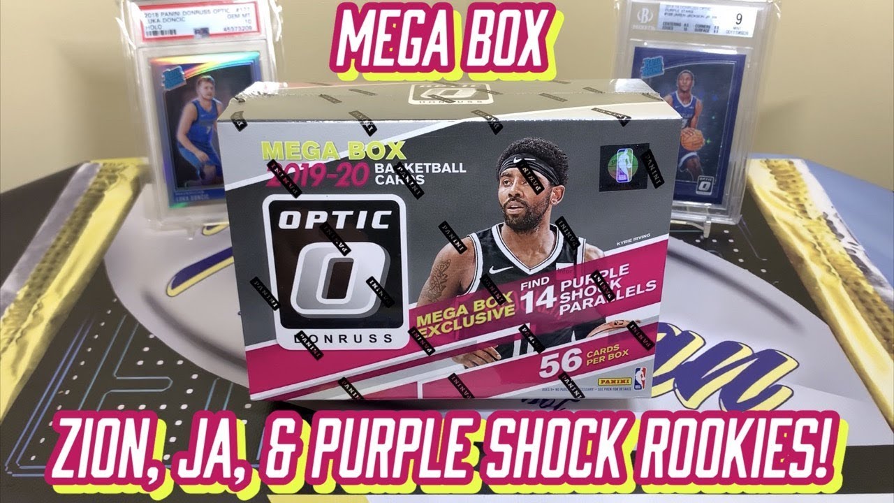 *Zion, Ja, & Purple Shock Rookies!* 2019-20 Panini Donruss Optic Retail Mega Box Break (Target)