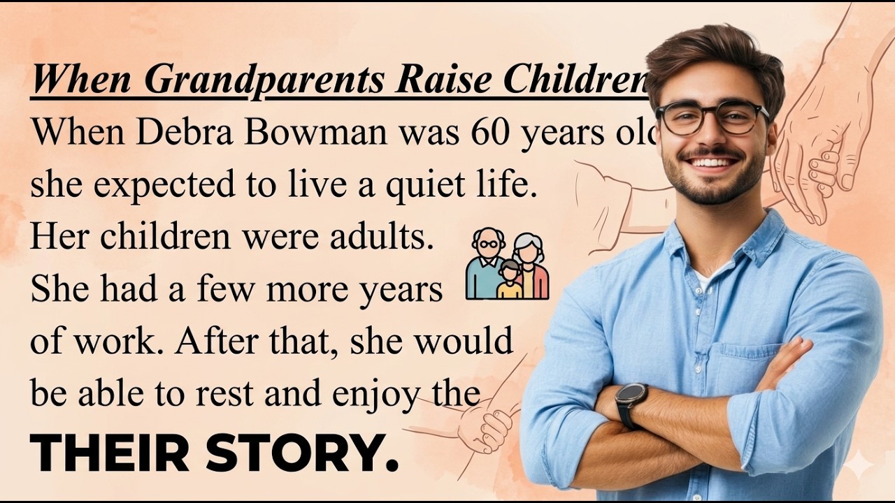 When The Grandparents Raise Children || Learn English Through Story || English Listening Practice
